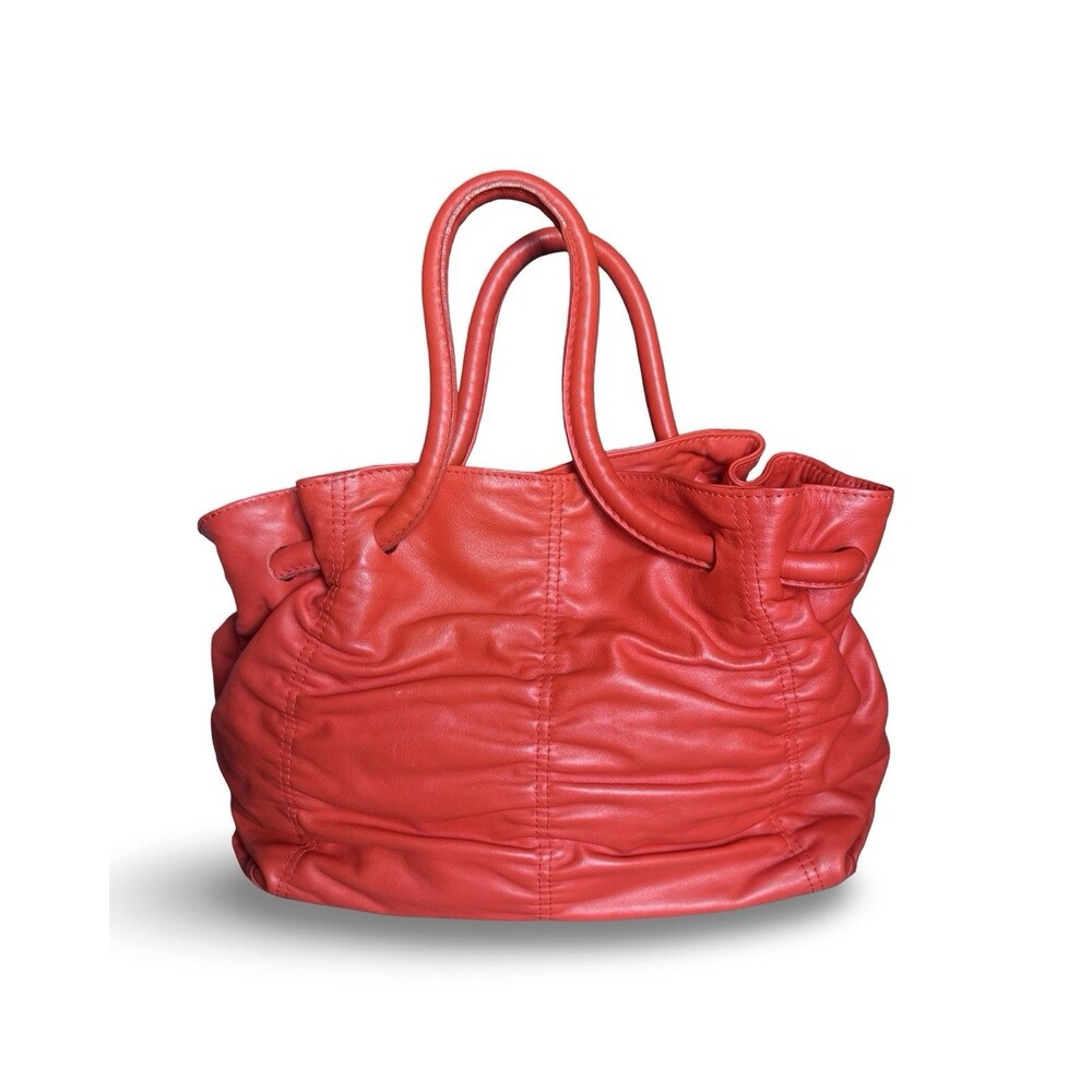Furla Costanza Soft Leather Pleated Bag